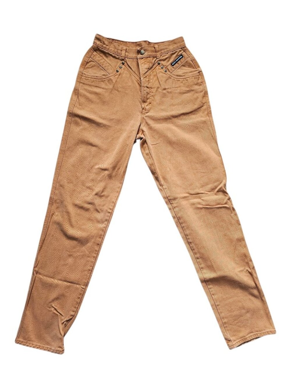 80s - 90s Rocky Mountain Style No. 430314 cotton high rise western-style jeans